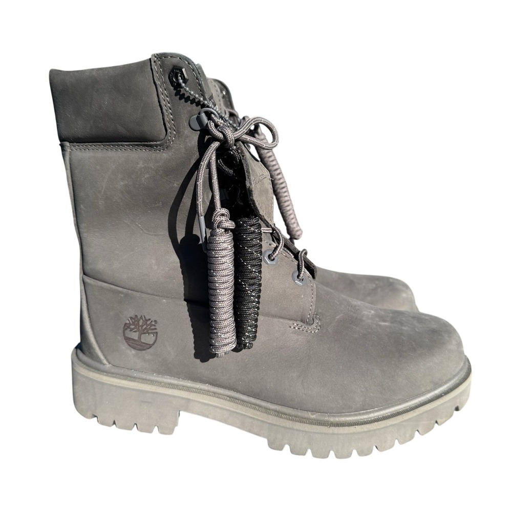 PSNY Public School NY Timberland 8 Inch 40 Below Superboot Grey TB0A2434 Mens 9
